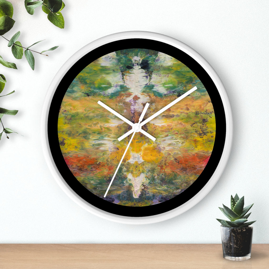 Watercolor Art Clock