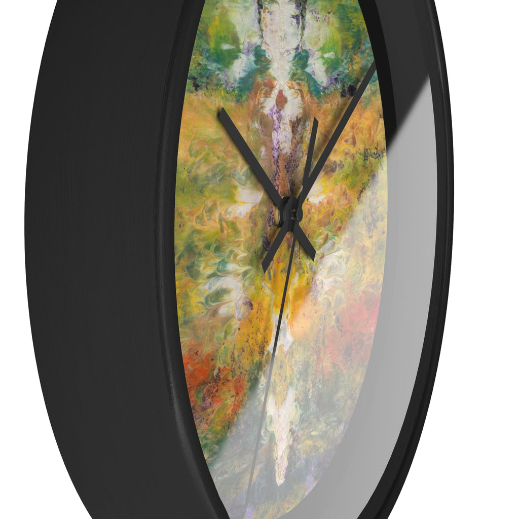 Watercolor Art Clock