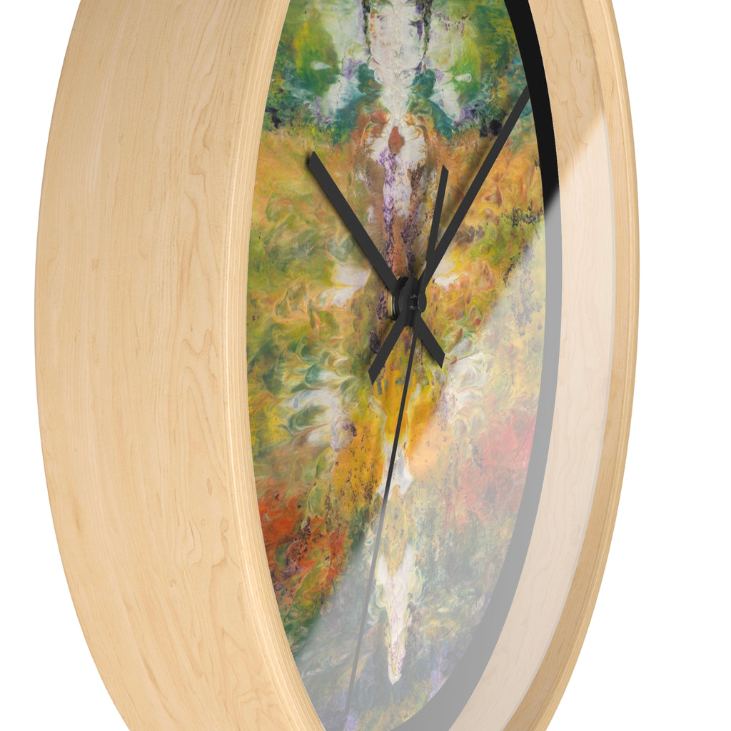 Watercolor Art Clock