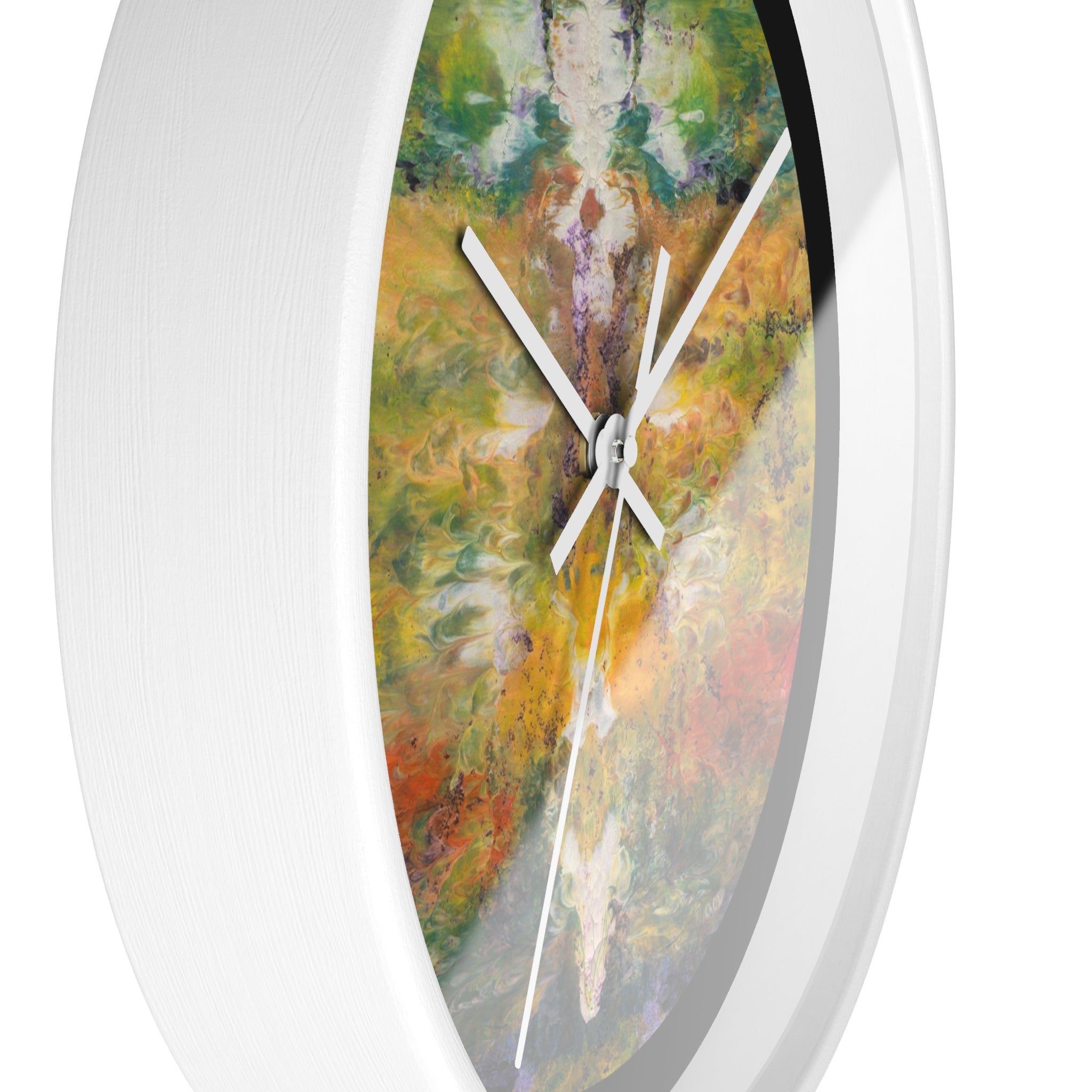 Watercolor Art Clock