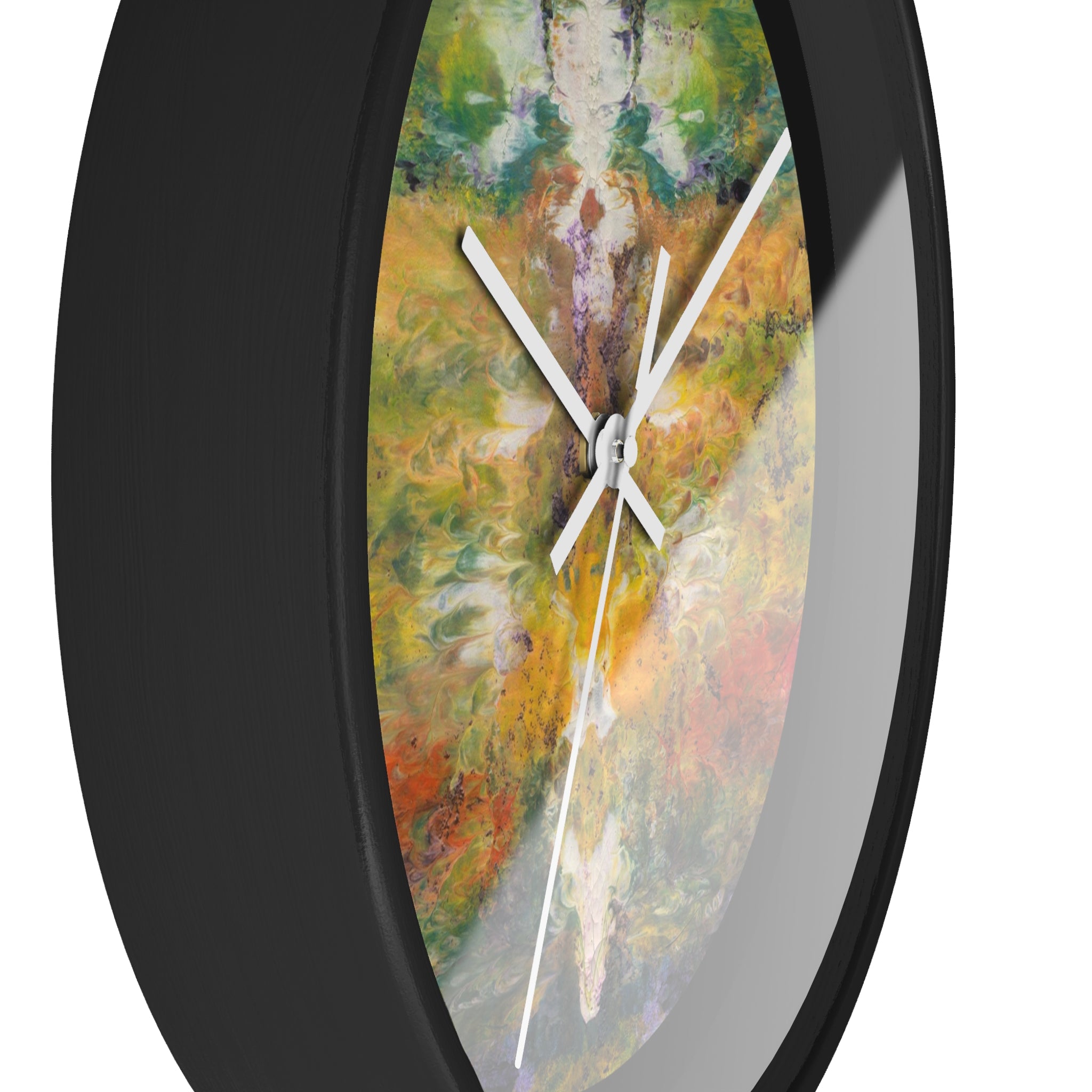 Watercolor Art Clock
