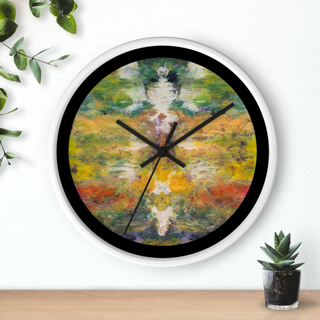 Watercolor Art Clock